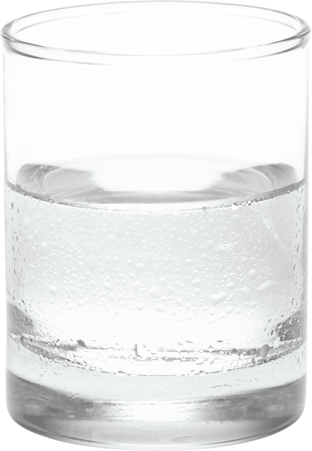 A shotglass of silver tequila